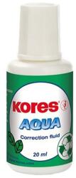 Kores Hibajavító Folyadék - 20 ml, Ecsetes, Vízbázisú