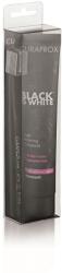 CURAPROX Black is White Fehérítő Hatású Fogkrém + Fogkefe (90ml+1x)