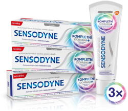 Sensodyne Teljes védelem Fehérítő fogkrém 3x75ml (SESCPWU_KTPS22)