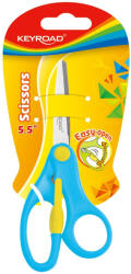Keyroad Olló 13 cm tompa fejű Keyroad For Kids vegyes színek (38440) - irodaszerpiac