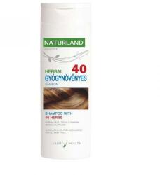 Naturland Herbal 40 gyógynövényes sampon - 200 ml - naturcentrum
