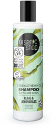 Organic Shop Erősítő és hajhullás elleni sampon algával és citromfűvel - 280ml