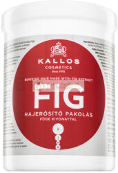 Kallos Fig Booster Hair Mask erő sí tő maszk minden hajtí pusra 1000 ml