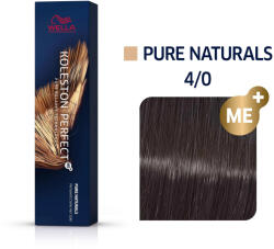 Wella Vopsea permanenta Wella Professionals Koleston Perfect 4/0, Castaniu Mediu Natural, 60ml