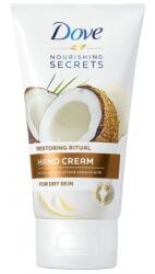 Dove kézkrém 75 ml - Restoring CoconutDove Caring Ritual kézkrém kókuszolajjal és mandula tejjel 75 ml