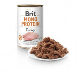 Brit Mono Protein Turkey konzerv 24x400 g