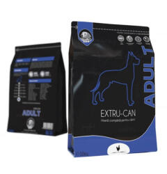 EXTRU-CAN EXTRU-CAN Adult, XS-XL, Pui, hrană uscată câini, 10kg