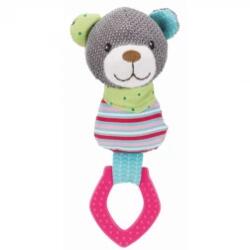 TRIXIE Játék Junior Szövet Medve Karikával 23cm (36177) - premiumeledel