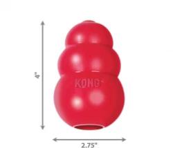 KONG Classic Harang Piros Kutyajáték L - premiumeledel