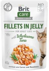  Kapsička Brit Care Cat tuniak, filety v želé 85g