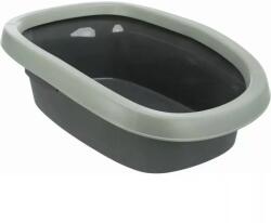 TRIXIE Macska WC Be Eco Carlo Peremes 38x17x58cm Antracit/Szürke-Zöld (40212) - grandopet