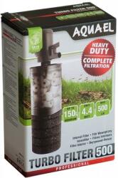 AQUAEL Turbo Filter - Filtru intern pentru filtrare biologică 500 (4.4 W | 500 l/h | Max. cap: 70 cm | Volum recomandat Filtru de apa acvariu