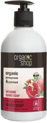 Organic Shop Vitaminos folyékony kézmosó szappan bio gránátalma kivonattal 500 ml - netbio