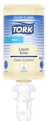 Tork Folyékony szappan, 1 l, S4 rendszer, szagsemlegesítő, TORK Odor-Control , átlátszó (424011)