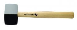 Högert Technik HT3B044 Gumi kalapács fa nyéllel, 450 g (HT3B044)