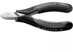 KNIPEX ESD elektronikai oldalcsípőfogó, lágy/közepes/kemény huzal max. : O 1, 6/1, 2/0, 6 mm, Knipex 77 12 115 ESD