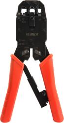 KEMOT RJ45/RJ11/RJ10 krimpelő fogó (8P/6P/4P) (NAR0010)