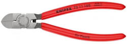 KNIPEX side cutters 72 11 160, for plastic, cutting pliers (red, length 160mm) (72 11 160) Cleste