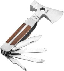 NEO TOOLS Unealta, briceag multifunctional, 11 in 1, model Survival, maner lemn, NEO (63-112) - jollymag