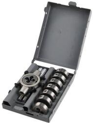Extol PREMIUM menetmetsző klt. , M3-M12, 9 db; M3-M4-M5-M6-M7-M8-M10-M12+hajtókar (8816511)
