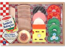 Melissa & Doug Szendvicskészítő Fajáték Szett