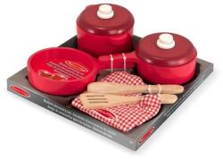 Melissa & Doug KNS Sütés-Főzés Fa Konyhai Feleszerlés Készlet