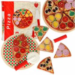 Ikonka Fa szeletelhető pizza kiegészítőkkel