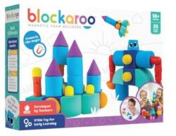 Blockaroo 35 darabos Magnetic Foam Blocks Large Castle építőjáték (5425002309084) - vackorjatek