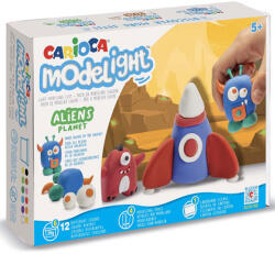 CARIOCA Modelight Maxi Play Box Űrlények Gyurma Szett