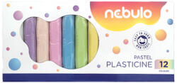 Nebulo Színes Pasztell Gyurma Szett - 12 db, 200 g
