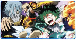 KONIX - MY HERO ACADEMIA XXL Gaming Egérpad 900x460mm, Mintás - tobuy