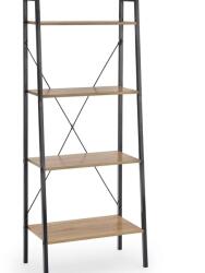 H-Design RUTVIK 2 Polcrendszer, sonoma dekor/fekete