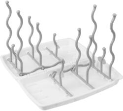 BabyOno Bottle Drying Rack palackcsepegtető I. Grey