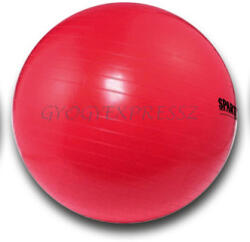 SPARTAN gimnasztikai labda 75 cm piros