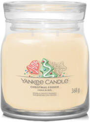 Yankee Candle Christmas Cookie Signature Közepes Üveggyertya