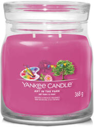 Yankee Candle Art in the Park Signature Közepes Üveggyertya