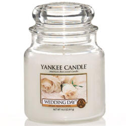 Yankee Candle Wedding Day Klasszikus Közepes Üveggyertya