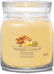 Yankee Candle Autumn Sunset Signature Közepes Üveggyertya