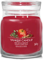 Yankee Candle Red Apple Wreath Signature Közepes Üveggyertya