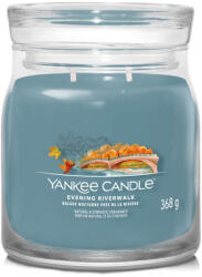 Yankee Candle Evening Riverwalk Signature Közepes Üveggyertya