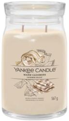 Yankee Candle SignatureWarm Cashmere illatgyertya 2 kanóccal 567 g