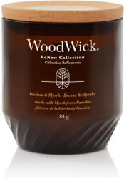 WoodWick Incense & Myrrh ReNew Közepes Üveggyertya