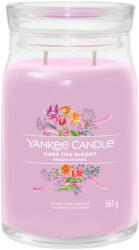 Yankee Candle Hand Tied Blooms Signature Nagy Üveggyertya