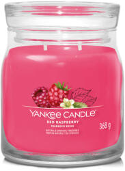 Yankee Candle Red Raspberry Signature Közepes Üveggyertya