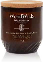WoodWick Tomato Leaf & Basil ReNew Közepes Üveggyertya