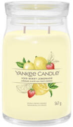 Yankee Candle Iced Berry Lemonade Signature Nagy Üveggyertya