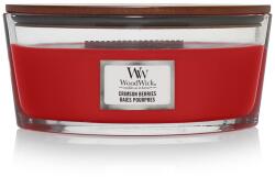 WoodWick WoodWick, Coacăze roșii, Lumânare decorativă în vas 453.6 g (NW2167991)