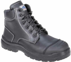 Portwest FD10 Clyde Munkavédelmi Bakancs S3 HRO CI HI FO - 48, Fekete