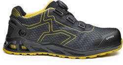 Portwest BASE K-Trek Munkavédelmi Cipő - 42, S1P, HRO SRC, Fekete/Sárga