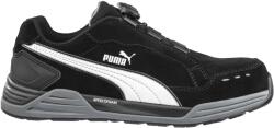 PUMA Airtwist Black Disc Low S3 ESD HRO SRC munkavédelmi cipő - Fekete - 40 (PUM-644651-40)